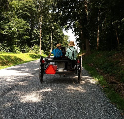 Amish Buggy Seen on Tour Amish Buggy Seen on Tour
